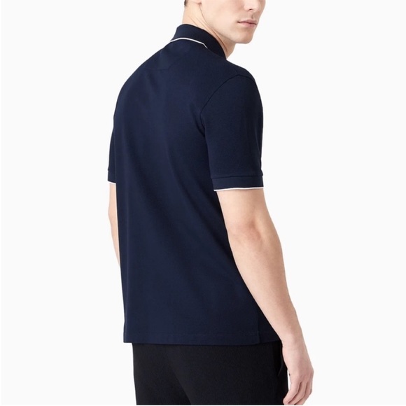 Giorgio Armani Men’s Tipped Polo shirts - Picture 4 of 10